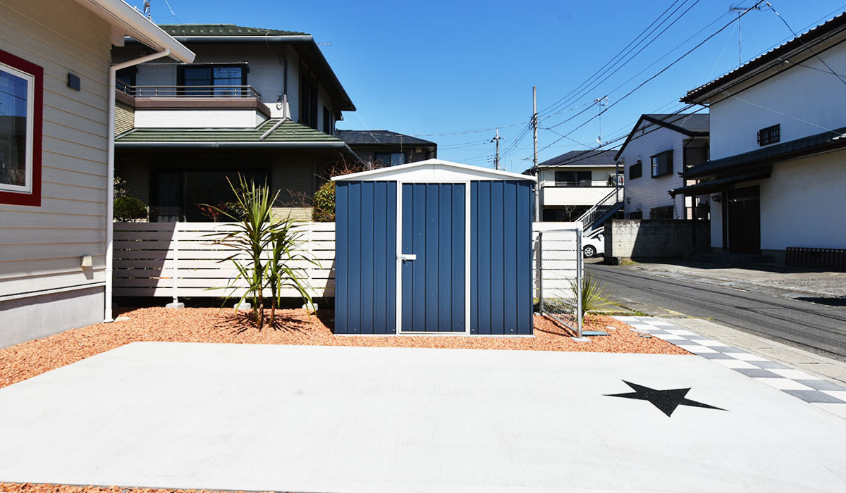 おしゃれな物置小屋