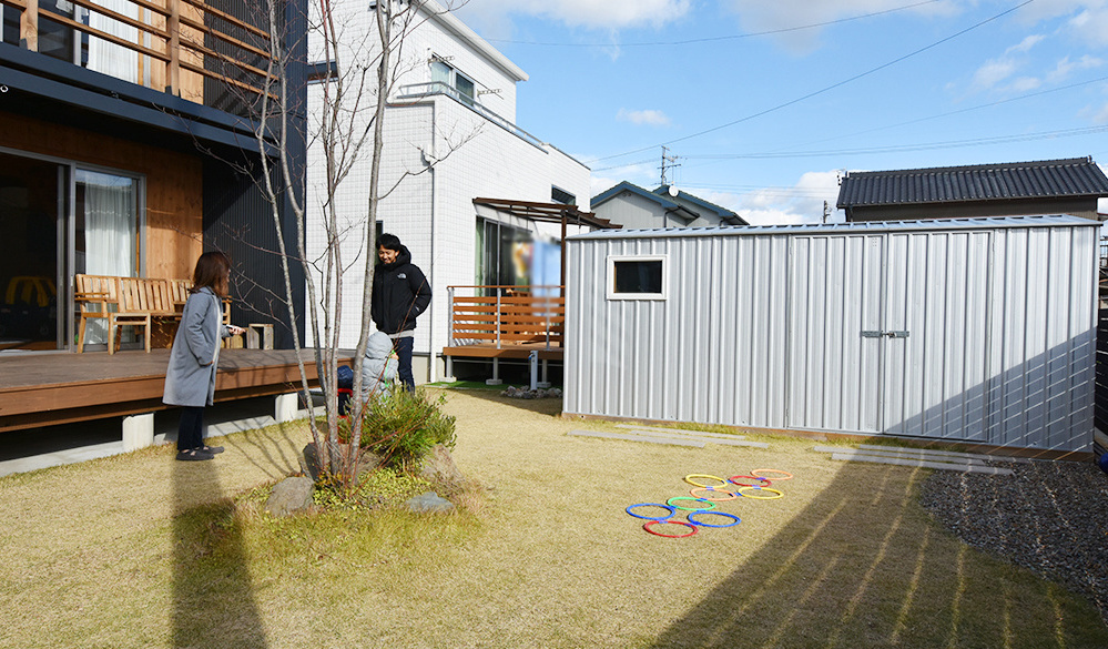 おしゃれな物置小屋