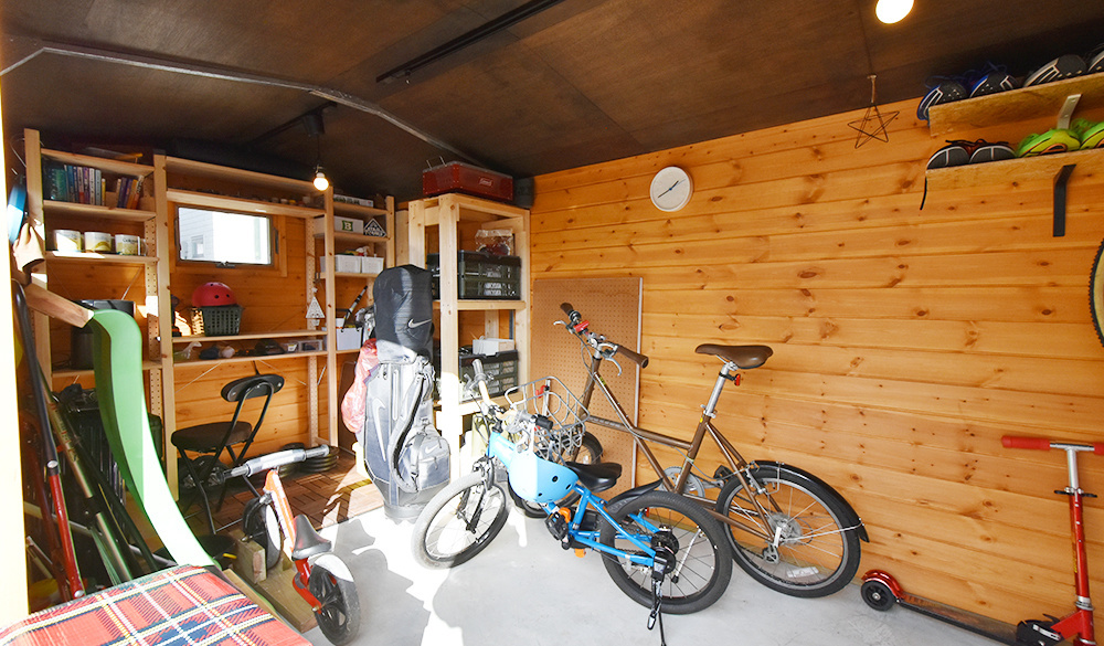おしゃれな物置小屋