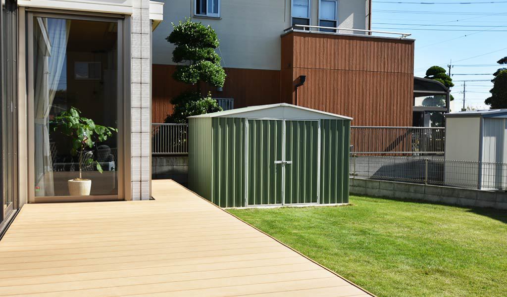 おしゃれな物置小屋