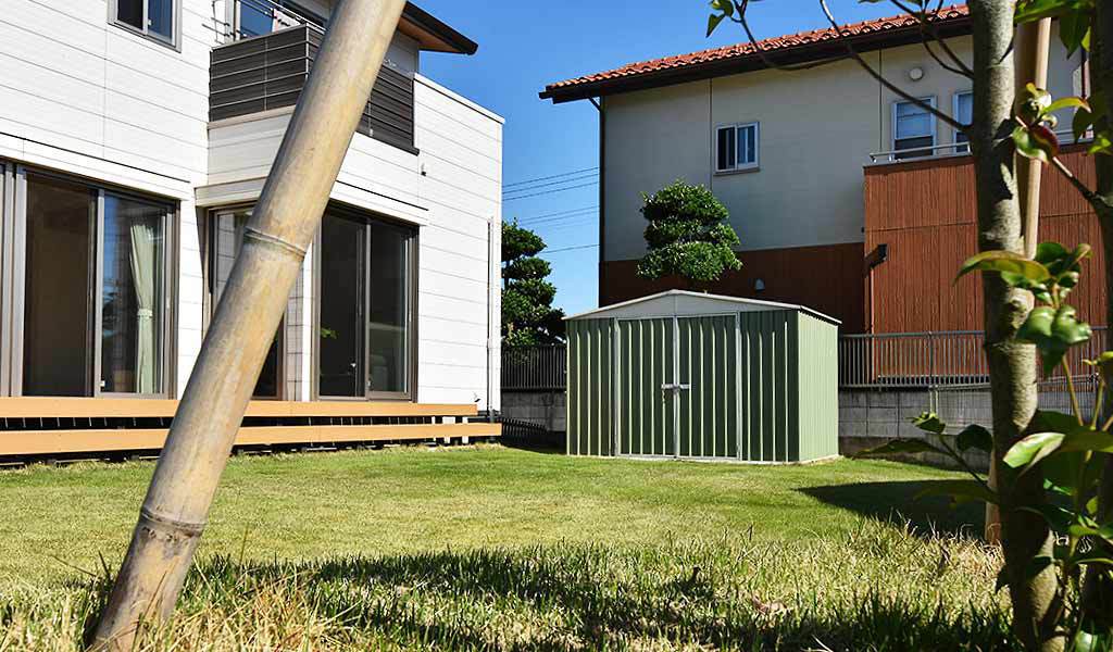 おしゃれな物置小屋