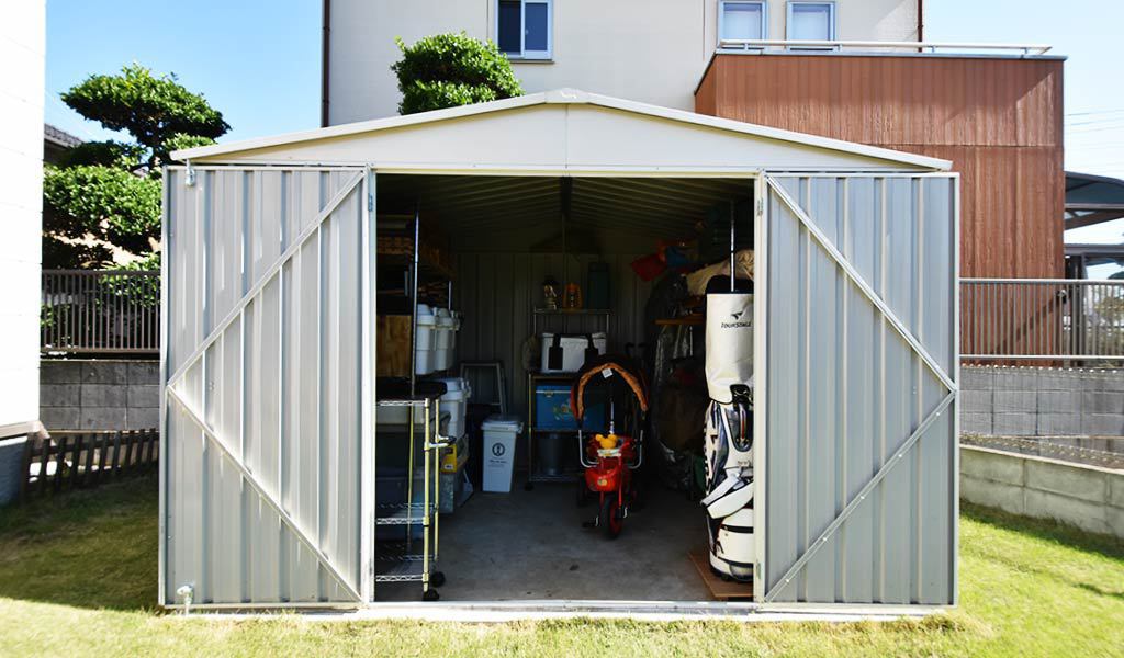 おしゃれな物置小屋