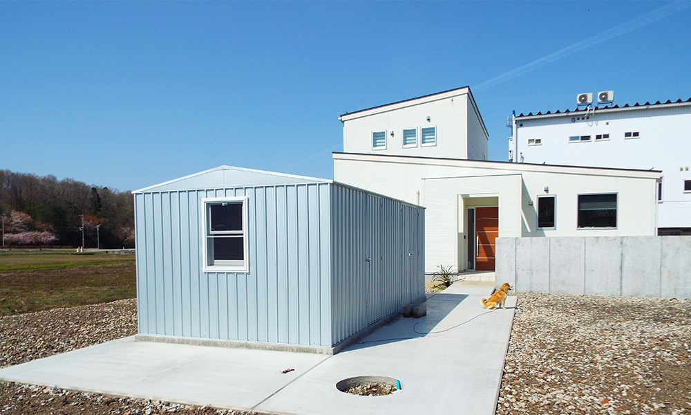 おしゃれな物置小屋