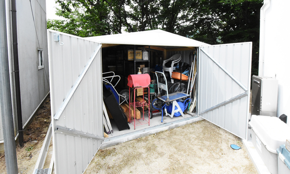 おしゃれな物置小屋