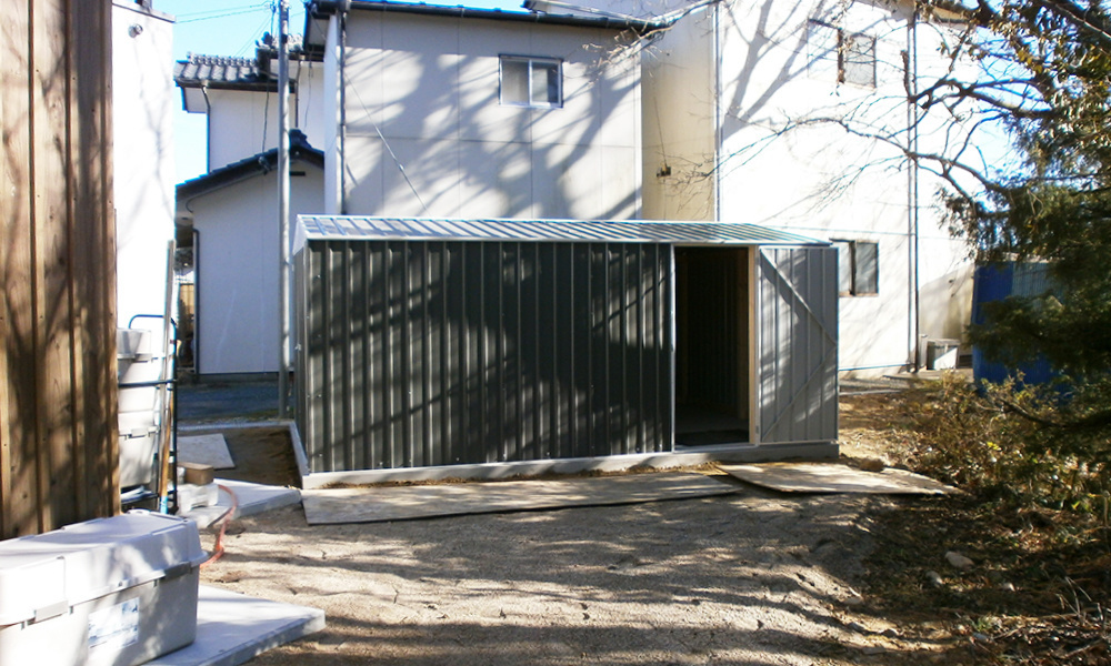 おしゃれな物置小屋