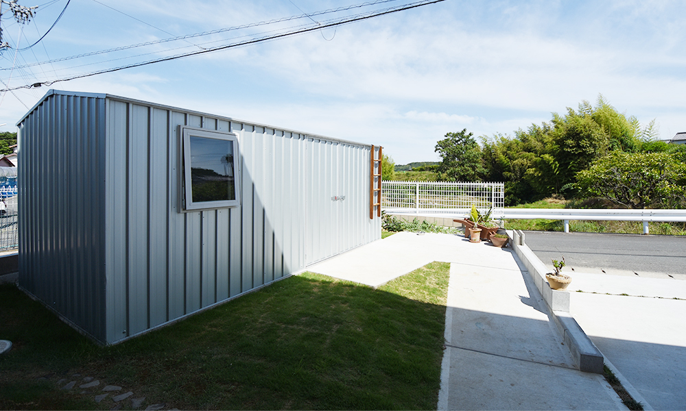 おしゃれな物置小屋