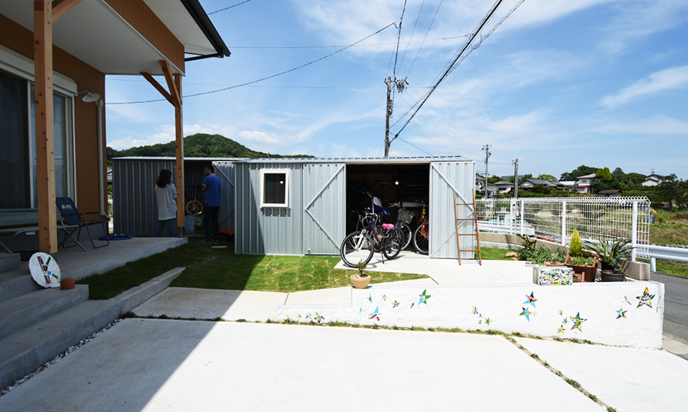 おしゃれな物置小屋