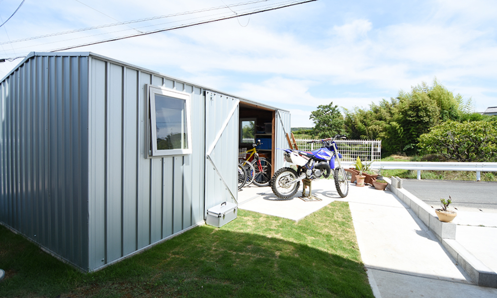 おしゃれな物置小屋