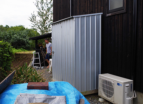 おしゃれな物置小屋