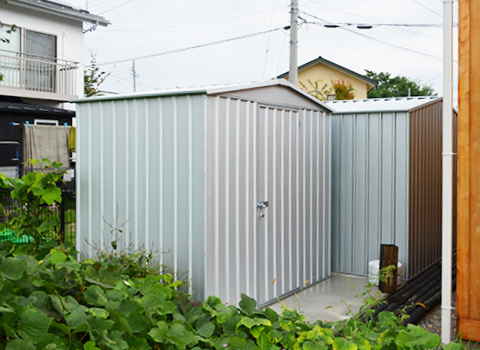 おしゃれな物置小屋