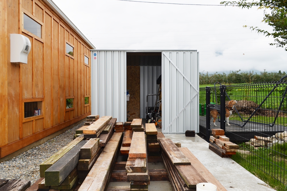 おしゃれな物置小屋