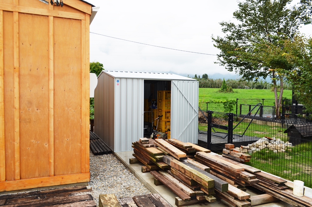 おしゃれな物置小屋