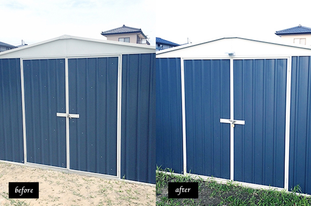 おしゃれな物置小屋