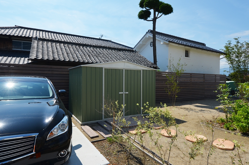 おしゃれな物置小屋