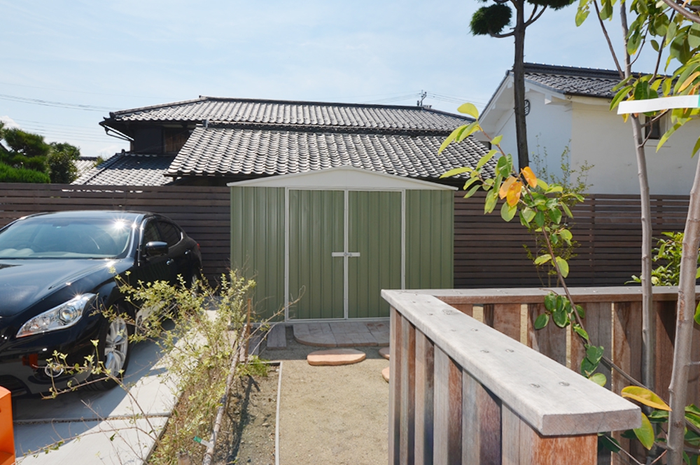 おしゃれな物置小屋
