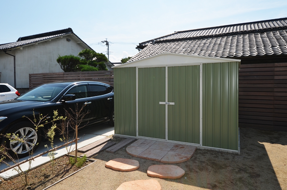 おしゃれな物置小屋