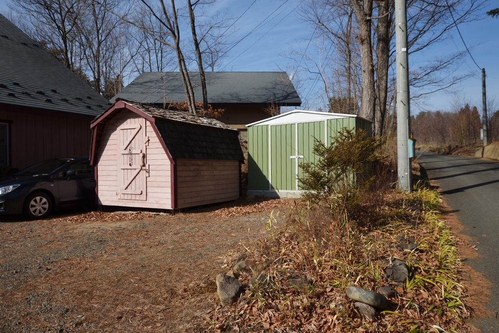 おしゃれな物置小屋