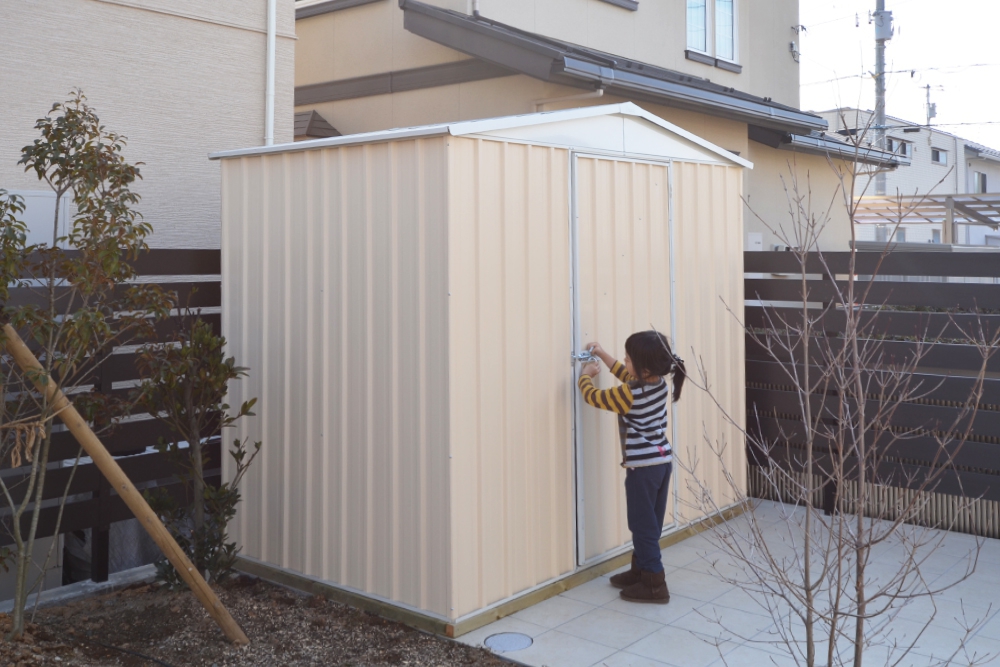 おしゃれな物置小屋